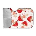 thumbnail image 2 of Kdxio Cute Mushroom Print Windshield Sun Shade, Foldable Sun Blocker for Car,Truck,SUV Automotive Interior Sun Protection,Reflective Shade for Front Windshield(Small), 2 of 7