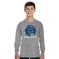 thumbnail image 2 of Awkward Styles Halloween Youth Sweatshirt Witch on Dinosaur Crewneck Tee for Kids, 2 of 5