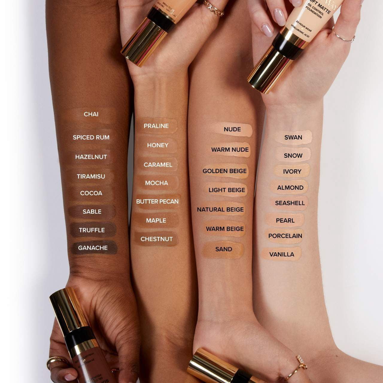 Too Faced Born This Way Soft Matte Foundation Color: Porcelain Size: N/A
