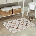 thumbnail image 7 of Sikiie Various Chicken Print Flannel Anti-slip Floor Mat 16x24in, Thickened Dustproof Entrance Door Mat Floor Mat for Kitchen, Bathroom, Laundry Room, 7 of 7