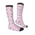 thumbnail image 3 of Fotbe Butterfly print Women's Men's Novelty Crew Socks Cotton Socks Knee High Socks for Walking,Running,Nurses,Pregnancy, 3 of 8