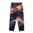 thumbnail image 7 of Fotbe Explosive Fluid Splash Art Women's Pajama Pants,Sleepwear Pants,Pj Bottoms Drawstring And Pockets-Small, 7 of 7