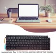 thumbnail image 4 of sweethay Teclado con retroiluminación Office Home Silent Black Componentes de computadora Reemplazo de piezas de repuesto para Inspiron Juegos de teclado y mouse para computadora, 4 of 6