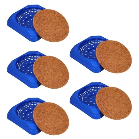 Homoyoyo Bird Breeding Bowls Plastic Hatching Bowls Blue 5 Sets Homoyoyo Bird Breeding Bowls Plastic Hatching Bowls Blue 5 Sets