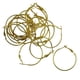 thumbnail image 4 of 20 piezas redondo liso de 30mm, accesorios de ambre para pendientes y abalorios de vino Oro Hugo pendientes de aro grandes, 4 of 6