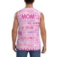 thumbnail image 4 of Disketp Best Mom Ever Sleeveless Tshirts For Men, Muscle Shirts For Men Dry Fit Tank Top-Large, 4 of 8