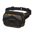 thumbnail image 2 of Easygdp Rustic Cabin Autumn Forest Fanny Packs for Women Men, Belt Bag, Fashion Crossbody Bags, for Workout/Running/Hiking, 2 of 9