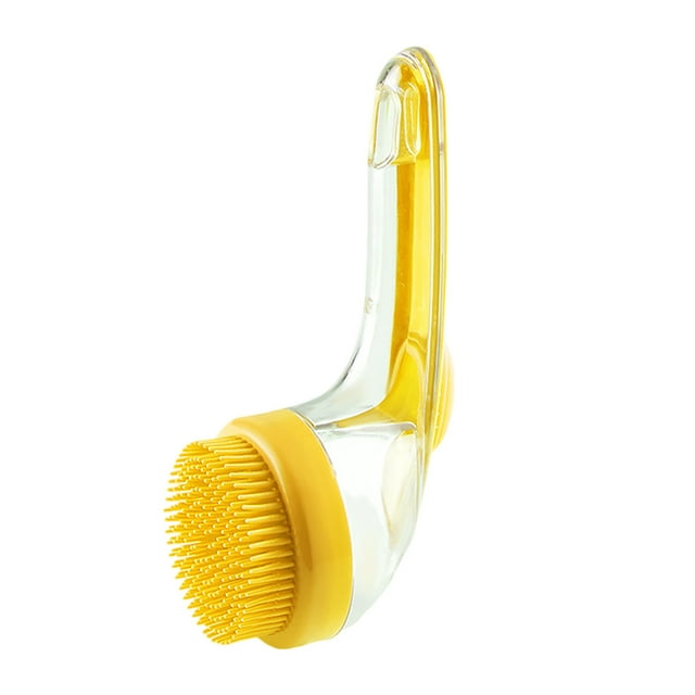 2025 New TPR Pet Bath Brush - For Dogs/Cats, Shampoo Dispenser, Ergonomic Handle, Easy to Clean