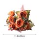 thumbnail image 3 of Arreglos de flores artificiales Decoración del hogar Centro de mesa de bodas Diseño de imitación Aspecto vibrante Material duradero Relleno de jarrón Fiesta Uso de 30cm, 3 of 6
