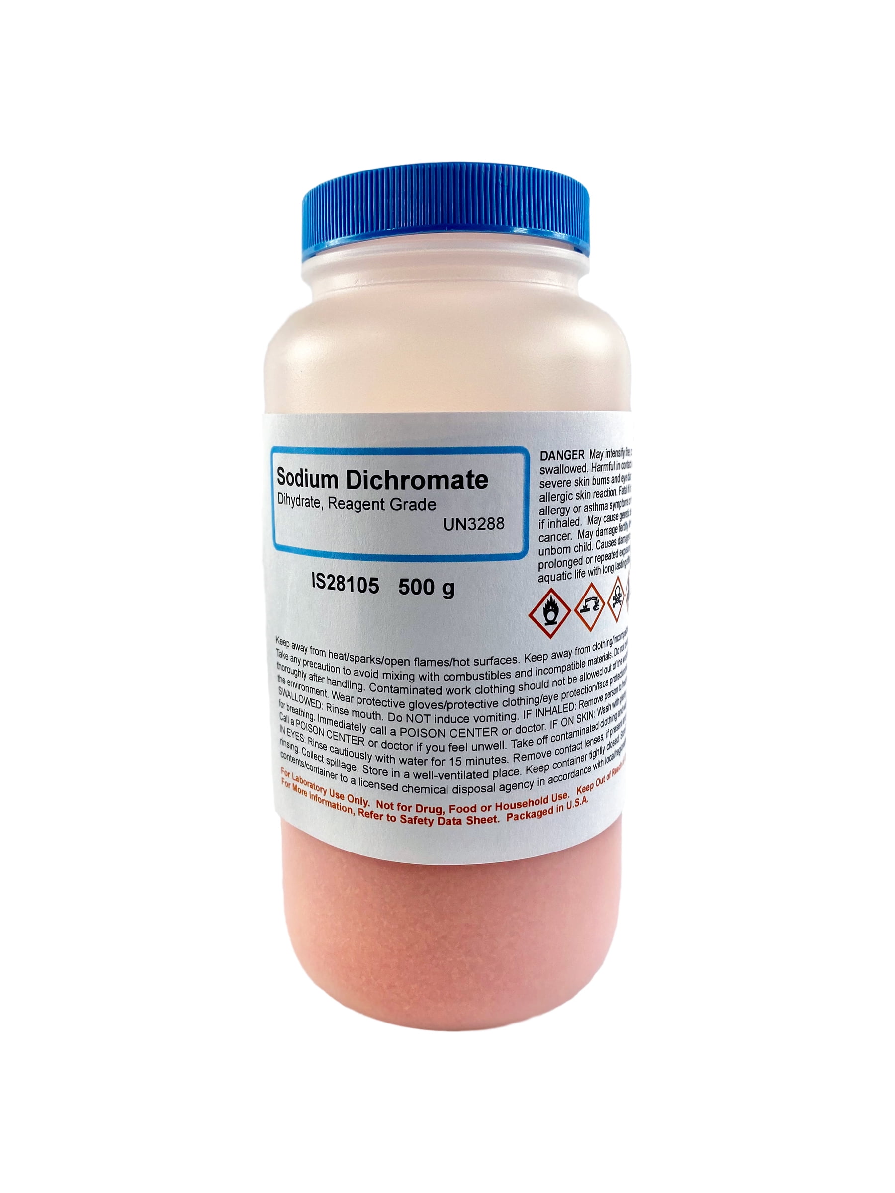 Sodium Dichromate Dihydrate Crystals, 500g - Reagent Grade - The ...