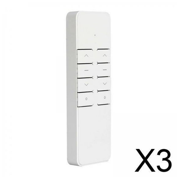 Transmisor de RF,Transmisor de RF inalámbrico de 433 mhz Emisor Alcance de 60 m,Control remoto de 2 vías para motor de cortina,Motor de accionamiento de persianas Interruptor remoto Montado