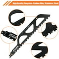 thumbnail image 2 of Fznkrag Carbide Steel Reciprocating Saw Blades, 9.45"/12"/18", 2 of 3