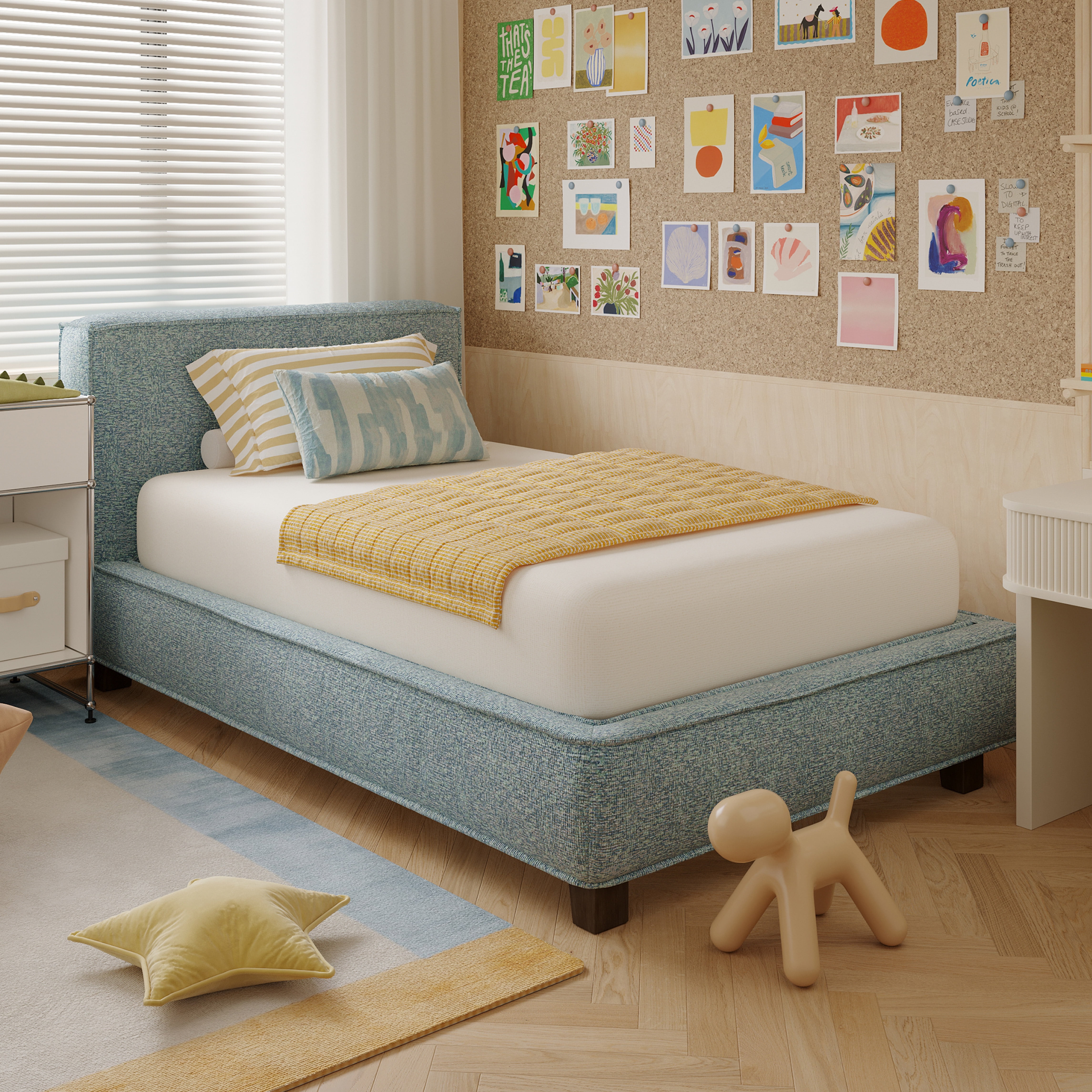EGOHOME Horizon 6” Twin, Medium Gel Memory Foam Mattress