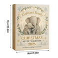 thumbnail image 3 of Elephant Family Advent Calendar 2025 24 Days Countdown With Cute Acrylic Hanging For Holiday Festive Home Heartwarming Idea, 3 of 6