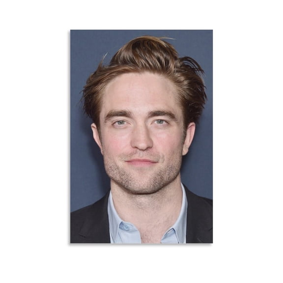 Robert Pattinson Poster British Actor Posters Art Print Wall Photo Paint Poster Hanging Picture Family Bedroom Decor Gift 12x18inch(30x45cm)