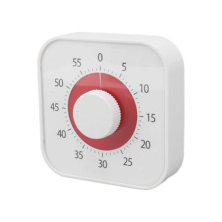 

Visual Timer Compact 60mins Clockwise Rotation Visual Countdown Timer For Children For Kitchen Cooking