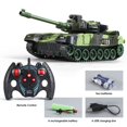 thumbnail image 1 of Tanque de batalla 2023 RC, vehículo táctico militar de lanzamiento, vehículo de Control remoto militar de guerra a través del país, modelo de juguetes para niños, regalo, 1 of 4