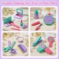 thumbnail image 3 of Set de maquillaje Toyssa Wooden Pretend para niños de 3 a 5 años con almacenamiento, 3 of 9