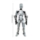 thumbnail image 2 of Titan 13 Action Figure, T13 Action Figure Robot, Stikbot Toys with Weapon Accessories, 3D Printed Action Figures Toys, Multi-jointed Movable Stick Bots Articulated Robot Dummy, Bot Figures, 2 of 2