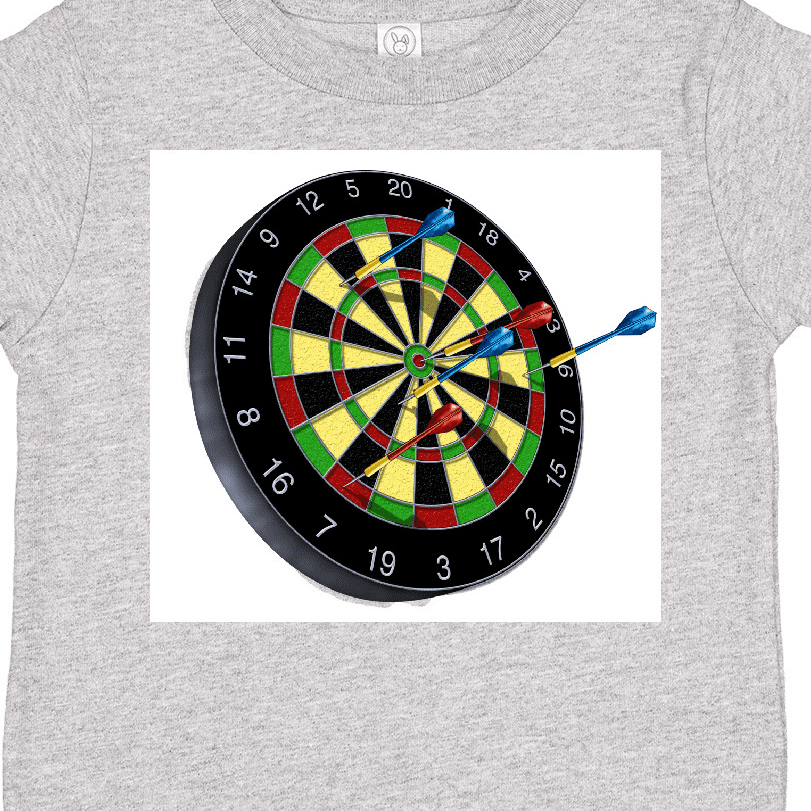 Inktastic Dart Board Boys or Girls Toddler T-Shirt