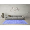 thumbnail image 3 of Ahgly Company Indoor Rectangle Persian Blue Traditional Area Rugs, 2' x 4', 3 of 4