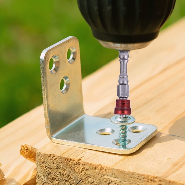 Puntas de destornillador eléctrico magnético PH2 de acero S2 con vástago hexagonal de 1/4 pulgadas (rojo) Ndcxsfigh Para estrenar