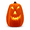 C, variant on Lighted Lantern Blow Molded Pumpkin Lamp Indoor Halloween Decor Battery Operated Glowing Prop For Porch Table Orange