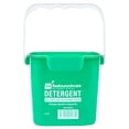 thumbnail image 2 of Restaurantware-RW Clean 3 Quart Cleaning Buckets, 10 Detergent Square Buckets - With Measurements, Built-In Spout And Handle, Green Plastic Utility Buckets, For Home Or Commercial Use,, 2 of 10