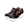 thumbnail image 5 of Qupid DB45 Women Patent Brogue Platform Geek Mary Jane Oxford, 5 of 5