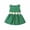 Green, variant on Mercatoo Girls Green A-Line Flower Dress Cute Solid Color Sleeveless 𝐌ini Dresses with Chrysanthemum Belt Princess Dress