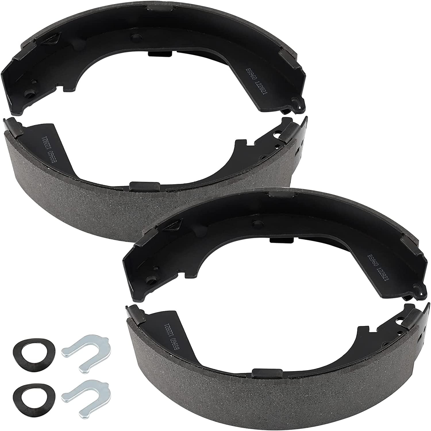 MotorbyMotor 960 Rear Parking Brake Shoes Fits for 20082013 Chevrolet