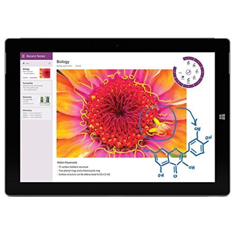 Pre-Owned Microsoft Surface 3 Tablet (10.8-Inch, 64 GB, Intel Atom, Windows 10) (Refurbished: Good) - image 2 of 7