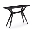 thumbnail image 3 of Verso Console Table (45.5in / 1160mm), Black, 3 of 4