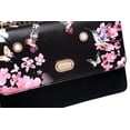 thumbnail image 3 of Hummingbird Bloom Retro Fashion Stains & Damage Resistant Crossbody Clutch, 3 of 8