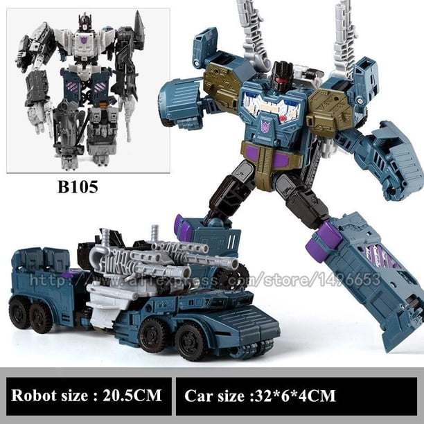 Figura de acción 5 en 1 BPF G1, transFormable, destructor, deFormación, Robot, dinosaurio, regalo para niños