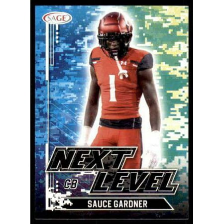 NFL 2022 Next Level Sauce Gardner Trading Card #91 (Rookie Card) (Sage Collectibles)