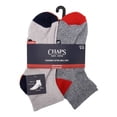 thumbnail image 2 of Chaps Half Cushion Ankle 6-Pack Men's, Sock Size 10-13, 2 of 5