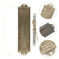 thumbnail image 3 of UEETEK 1Set Alloy Mezuzah Metal Decor Prayer Mezuzah Ornament for Entryway Decoration, 3 of 6
