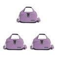 thumbnail image 3 of Destyer Carry All Essentials In Style With Hand Bag Sturdy And Durable Crossbody Bag taro purple 29*19*9*12 3Set, 3 of 6