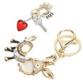 thumbnail image 4 of Rhinestone Keychain, Oil Dripping Process  Seamless Welding Exquisite Czech Rhinestones  Cute Keychain  For Bag  For Car Pendants, 4 of 8