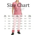 thumbnail image 3 of Scrubs Women,Scrubs Plus Size Women,Stretch V-Neck Scrub Top & Jogger Pant,Quick Dry Zipper Nursing Workwear with Pockets - Pink - XXL, 3 of 5