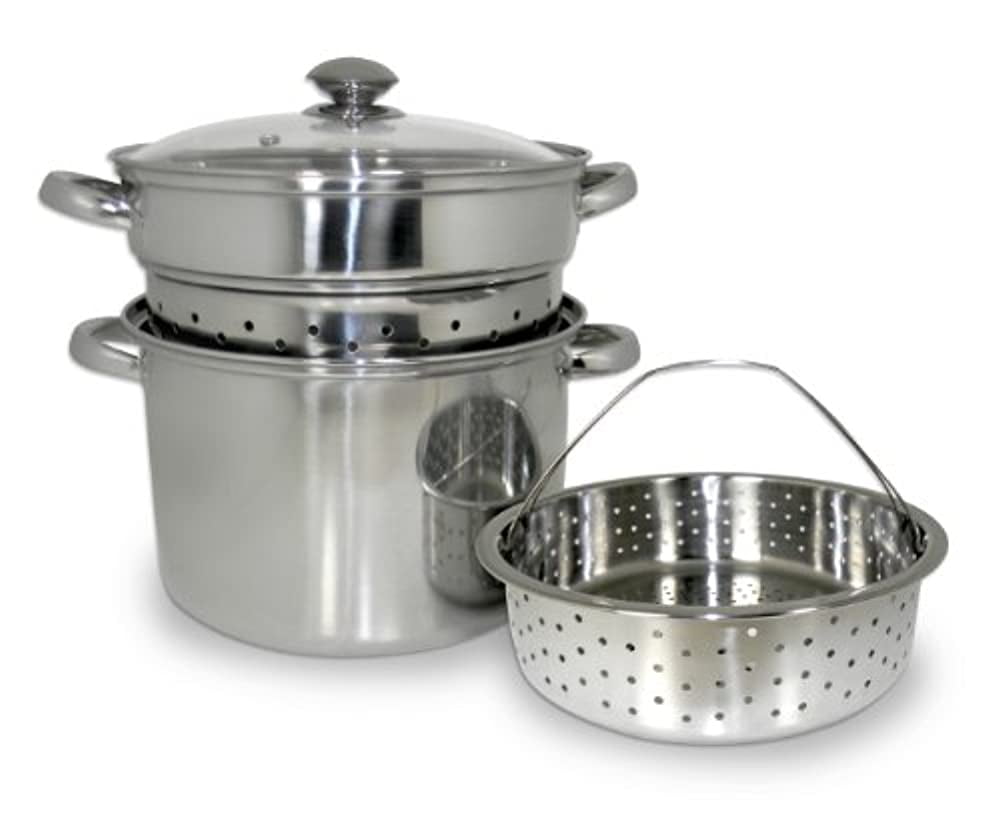 ✨cookingpro✨ Cookpro 512 Multi Cooker 8qt 4 Piece Stainless Steel Includes