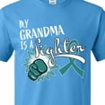 thumbnail image 4 of Inktastic Ovarian Cancer Awareness My Grandma is a Fighter T-Shirt, 4 of 5