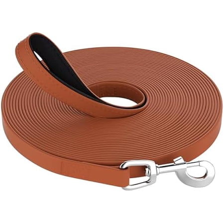 Eryueer Training Lead for Dogs, 30M/98FT Waterproof Extra Long Line Dog Lead with Soft Padded Handle, Training Leads Leash for Recall & Obedience for all Sized Dogs, for Swimming Walking Playing