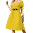 thumbnail image 1 of Vestido psico de manga corta Ropa femenina Vestido de mujer Vestido largo, 1 of 7