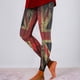 thumbnail image 4 of WILLBEST Leggings Con Estampado Tie-Dye Del Día de La Independencia Para Mujer, Pantalones de Yoga de Cintura Alta, Para Entrenamiento, Correr, Atletismo, Estiramiento, Cómodos, Para Fitness Grande, 4 of 5