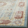thumbnail image 3 of SAFAVIEH Valencia Makayla Overdyed Polyester Runner Rug, Blue/Multi, 2'3" x 10', 3 of 7