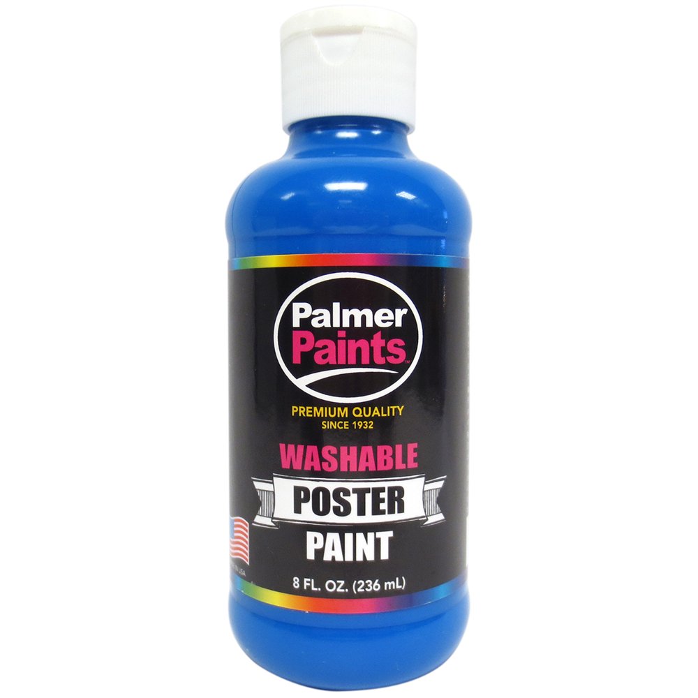Washable Poster Paint 8ozBlue