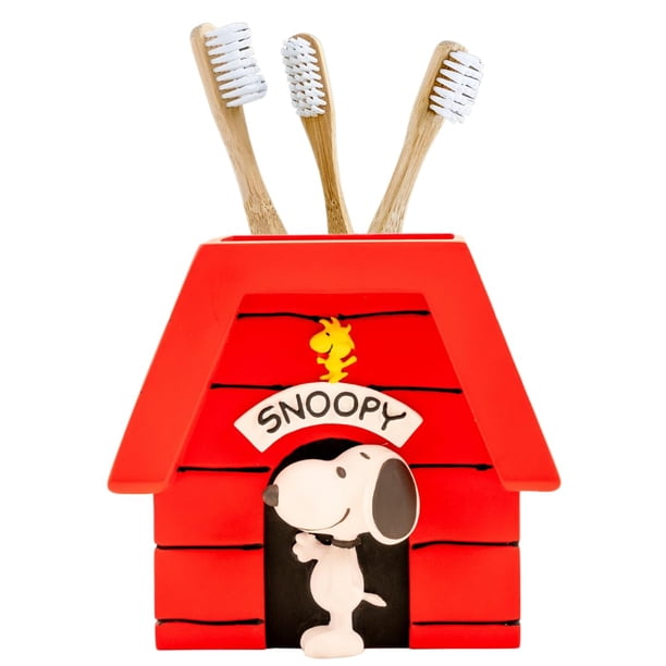 Soporte para cepillos de dientes Franco Peanuts Snoopy (licencia oficial)