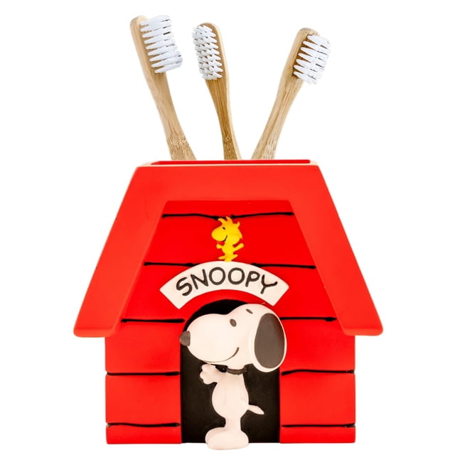 Soporte para cepillos de dientes Franco Peanuts Snoopy (licencia oficial)